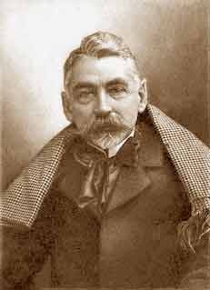 STEPHANE MALLARM Stephane (1842-1898) : N'est-il que ftes publiques : j'en sais de retires aussi. (Mallarm). Photo de Nadar