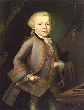 Le dernier Concert de la Salle Gabriel Faur� - Mozart by Pietro Antonio Lorenzoni, 1763