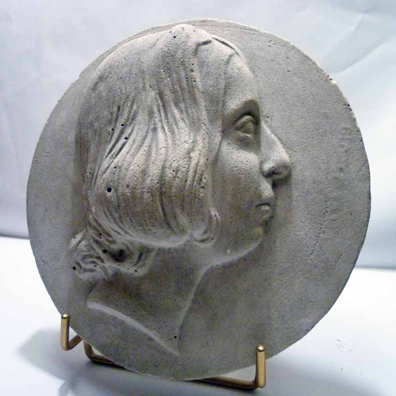 Plâtre de George Sand par David d'Angers, private Collection Plâtre de George Sand par David d'Angers, private Collection