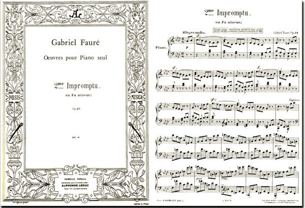 2ème Impromptu op.31 en fa mineur (Gabriel Fauré) - Maly Hall - April 30th 1993 Tchaikovsky Conservatoire - Moscow